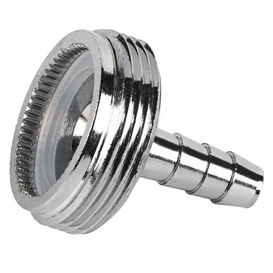 Rostfritt stål öl kran rengöringsadapter tillbehör adapter tillbehör 1/4 öl kran rengöring adapter med packning
