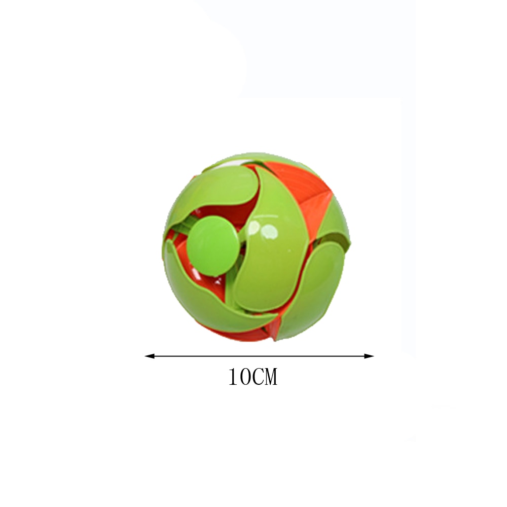 10cm Hand Tossed Transform Telescopic Deformation Change Color Ball Magic Props Decompression Puzzle Toys for Children