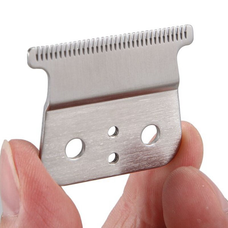 Hoja plateada para T Outliner, Andis para T Outliner, hoja de repuesto para Andis Gtx, hoja en T blanca + hoja de acero plateado