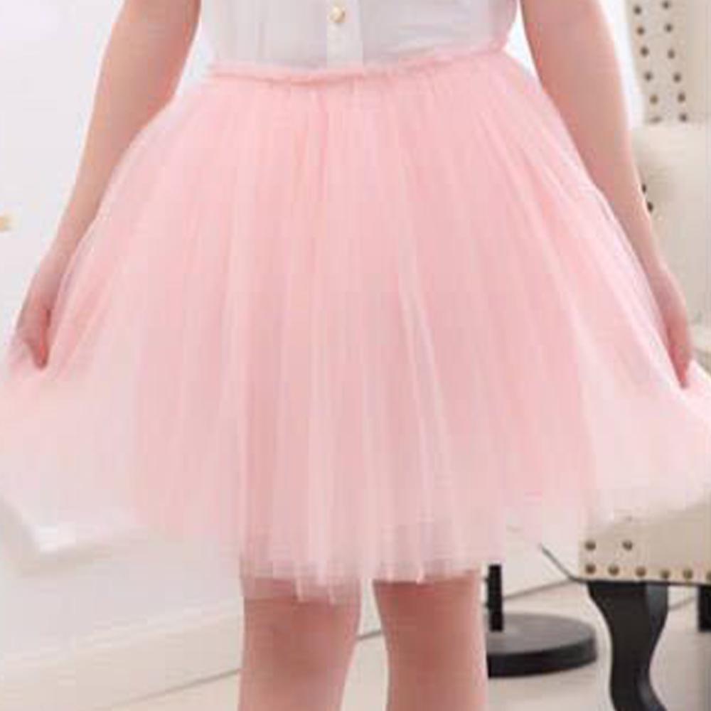 Zomer chiffon babymeisjes tutu rokken lange meisjesrokken voor 3-5t kinderen zachte prinsessenmeisjeskleding bebé babyrok