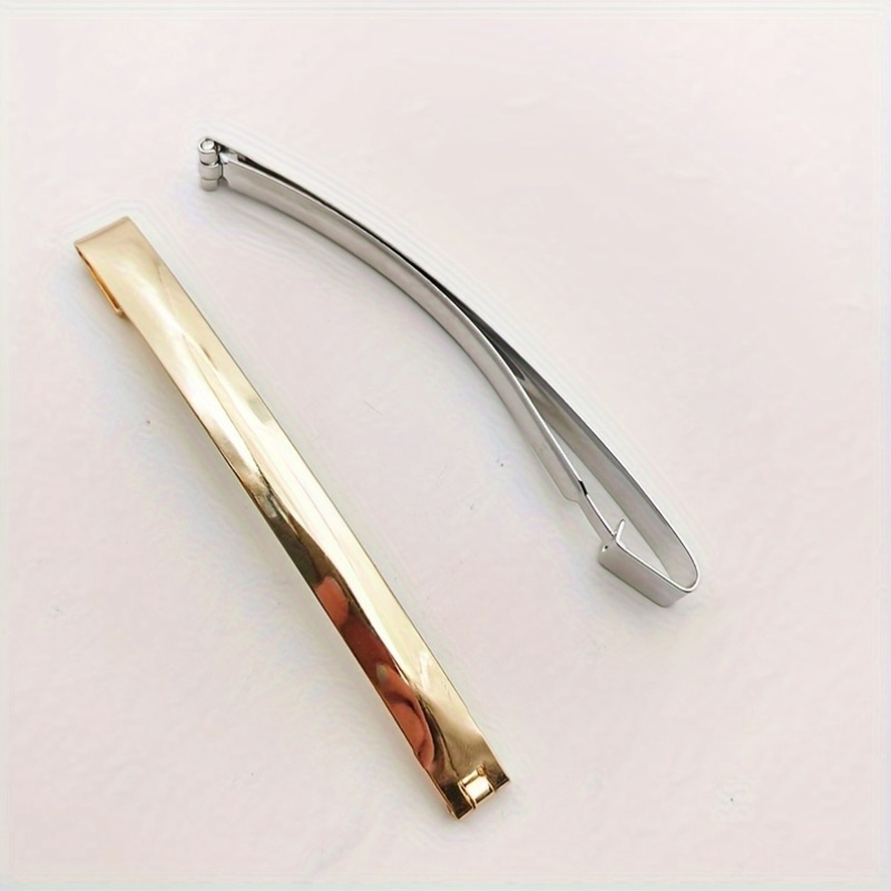 Set van  of 8 haarclips in vintage-stijl, eenvoudige en minimalistische metalen haaraccessoires voor gekleurd, in secties verdeeld en gedraaid haar, voor...