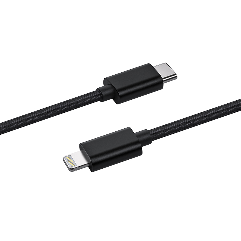 FiiO-Cable de datos LT-LT1 Lightning a USB, conector tipo C para conectar dispositivos iOS con USB-C DAC / AMP