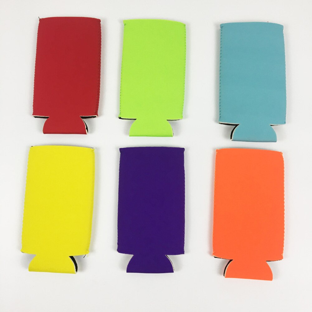 12pcs Beer Sleeves Camping Can Cup Soda Cover Neoprene Drink Cooler Bottle Can Cooler Sleeve Outdoor Sleeve for Party Wedding