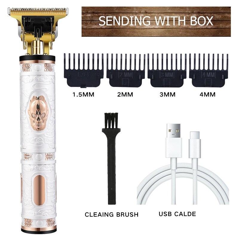 T9 USB Rechargeable Trimmer Hair Clipper Hair Clip... – Grandado