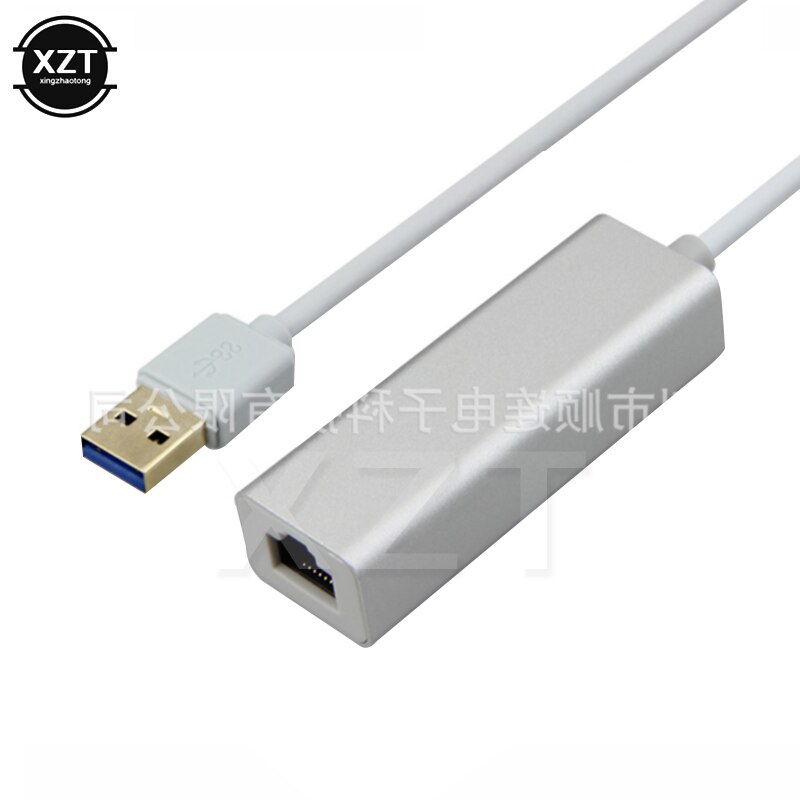 Externe Usb Bedraad Ethernet Netwerkkaart Adapter Usb Naar Ethernet RJ45 Lan Voor Windows 7/8/10/xp RD9700 Voor Win Xp/7/8/10: Zilver