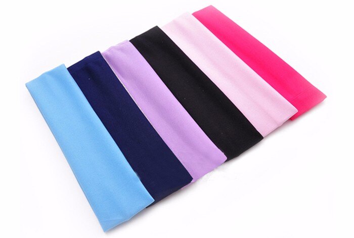 Multicolor Duurzaam Zweet absorberende Yoga handdoek haarband voor Yoga en pilates oefening #2080 B1