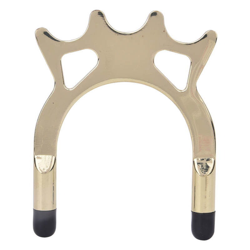 6 Stijlen Metalen Koper Plating Stok Duurzaam Anti-Slip Biljart Snooker Pool Cue Rest Bridge Head Houder Pool Cue accessoire: Rubber high fork