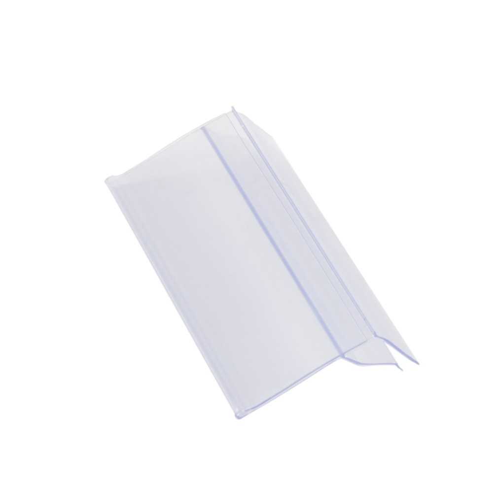 Plank Upc Ticket Label Houder Grips Op Glas