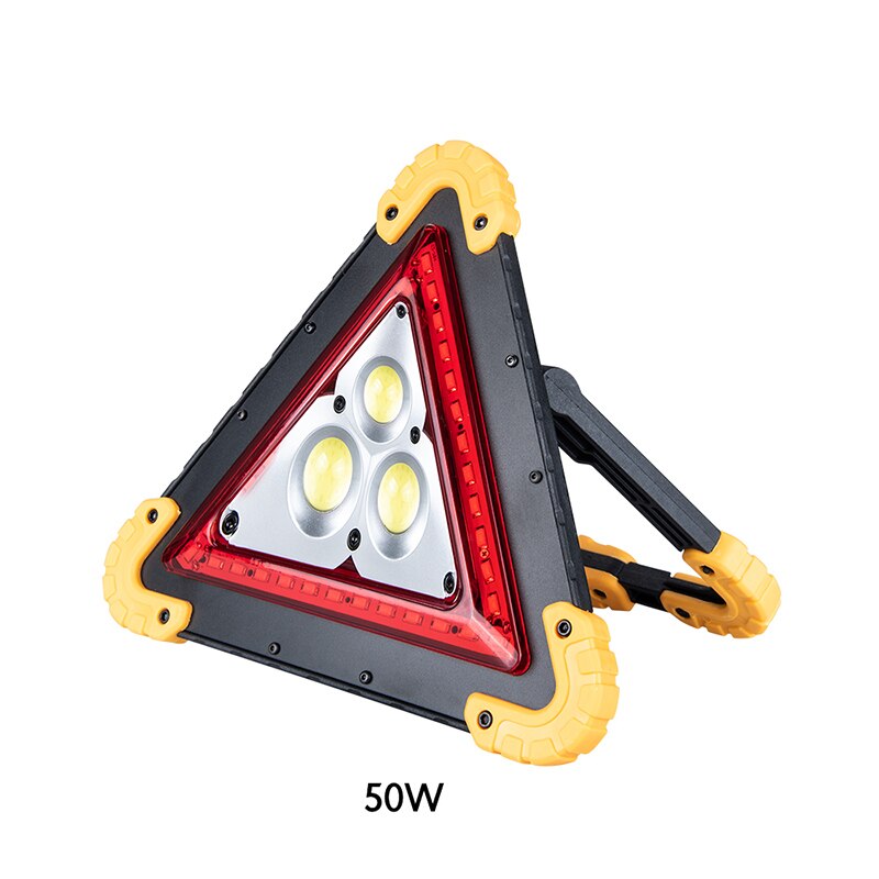 Foxanon 2500 4000 lumen led arbetsljus 30w 50w cob led ficklampa nödljus bilinspektion reparation handhållen arbetslampa: 50w inget batteri