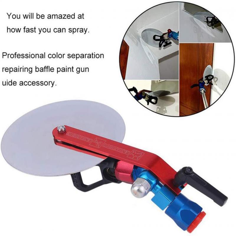 7/8" Universal Airless Spray Guide Accessory Tool Separation Baffle Airless Paint Sprayer Gun Nozzle Seat Anti-splash Baffle 1PC