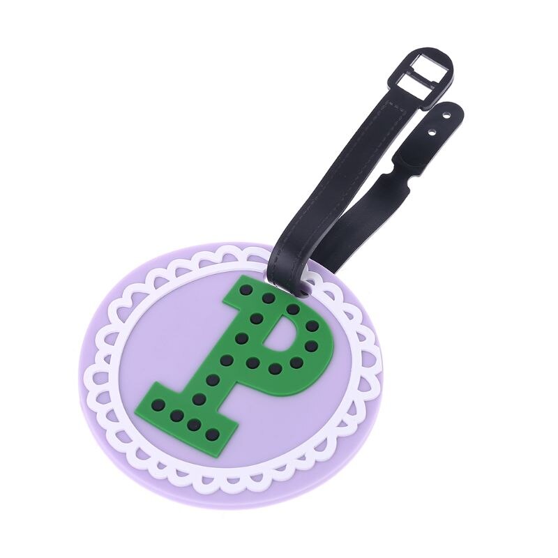 PVC Gepäck Schild Anhänger Kreative knapp Koffer Ich würde Adresse Halfter Reise Zubehör H8WD