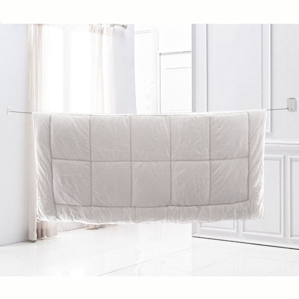 ADOREHOUSE-tendedero retráctil para colgar en la pared, colgador de ropa para interior, suministros de almacenamiento de ropa para el hogar