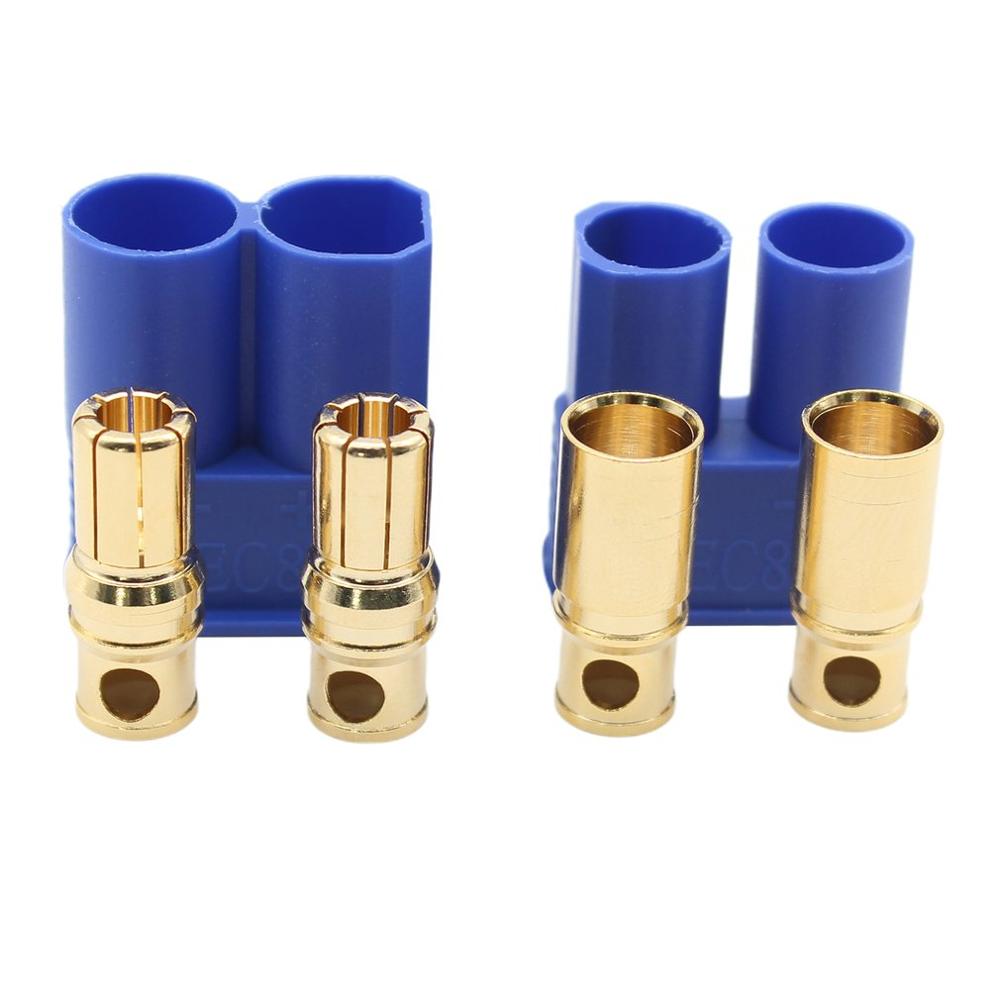 Ec8 10 Sets Van Vliegtuigen Connector Plug Mannelijke En Vrouwelijke Banaan Plug Batterij Connector Power Connector
