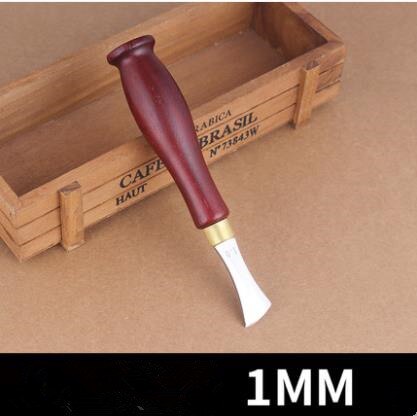 DIY leather tool Pressing line on Leather multi-functional DIY leather manual roller edge line marking edger: Light Grey