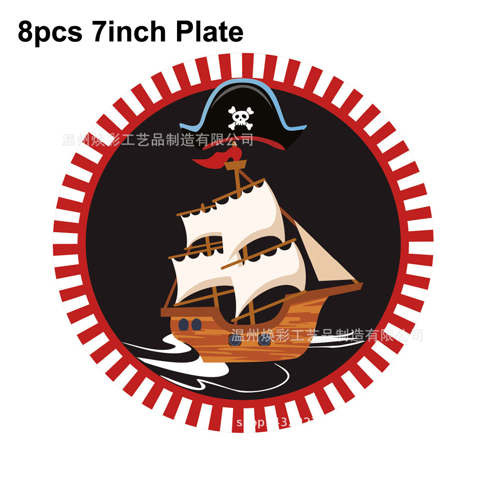 Mantel de pirata, mantel con mapa del tesoro, cubiertas de mesa desechables de plástico, decoración de de cumpleaños con tema náutico pirata