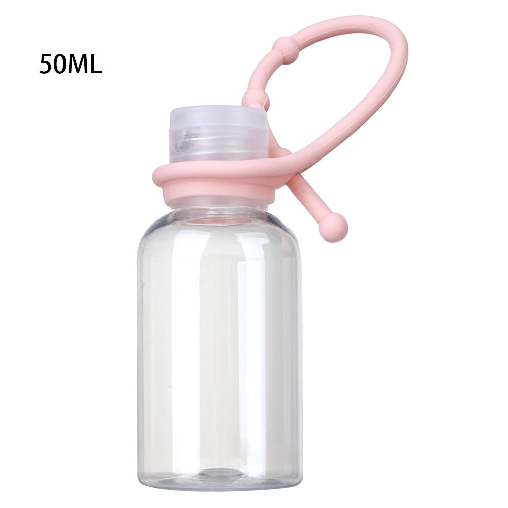 30/50ml Empty Bottles Travel Portable Hand Washer Dispenser Perfume Refillable Bottles for Wash-Free Hand Sanitizer: 50ml brown