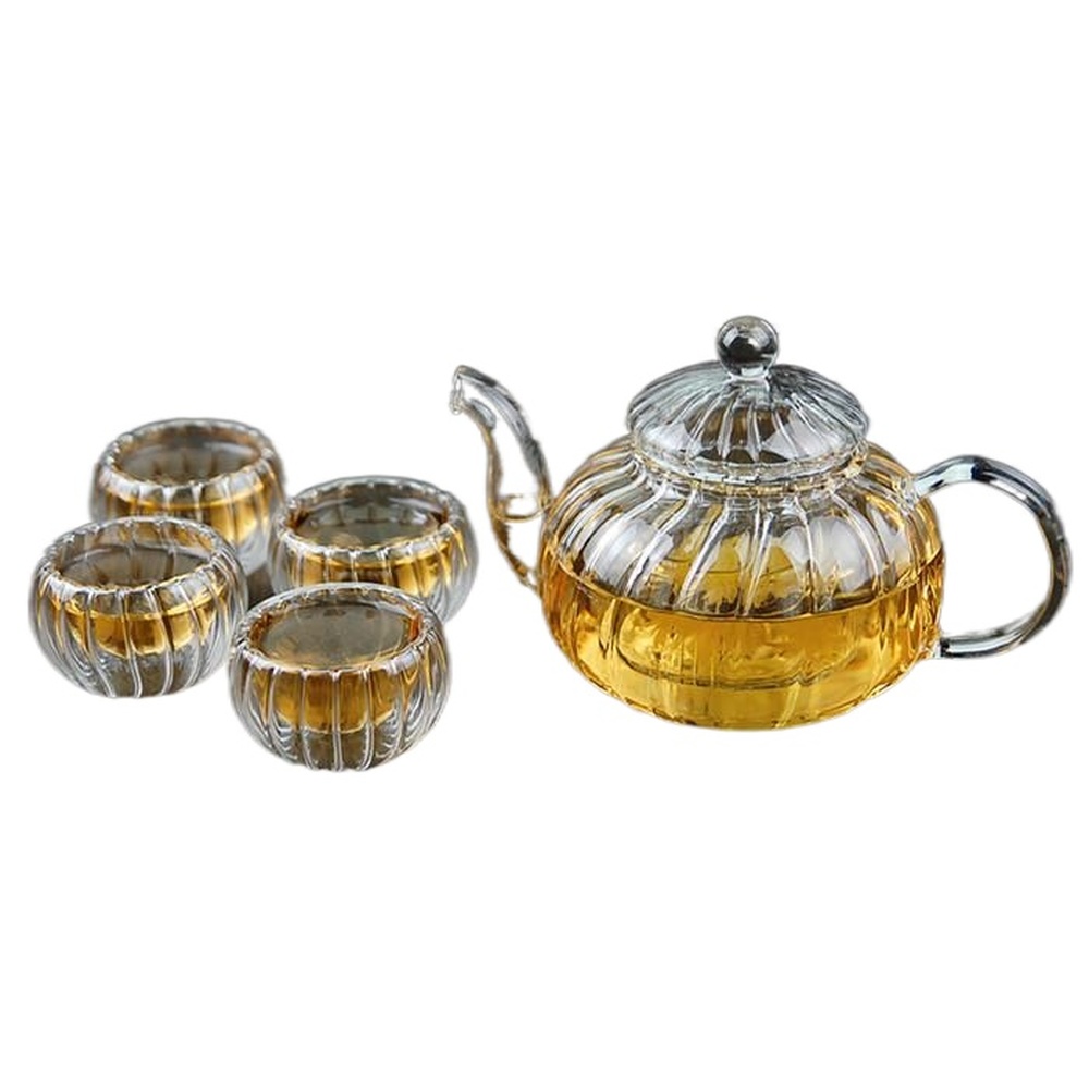 DRNKNSTX Enchanti Teekanne 530 Ml - Magie Glas Teekanne Mit Tee-Ei