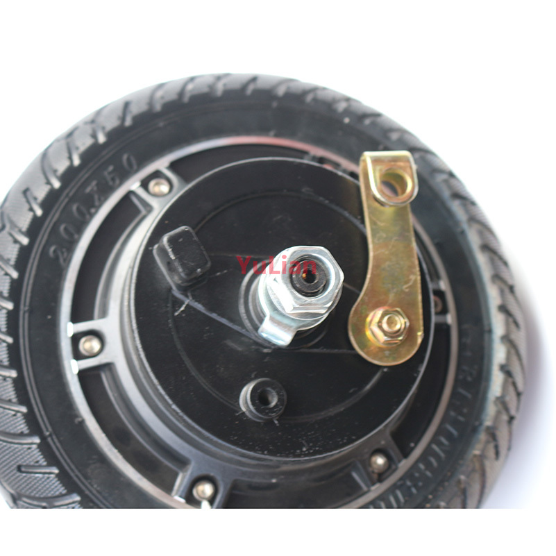 8 inch 24V 36V 48V 350W Hub Motor Scooter Dis Brake Brushless Motor Electric Wheel
