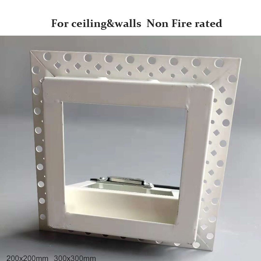 Ceiling Access Door Square Metal Frame Access Panel Non Fire Rated 200x200MM Inspection Plumbing Wiring Door