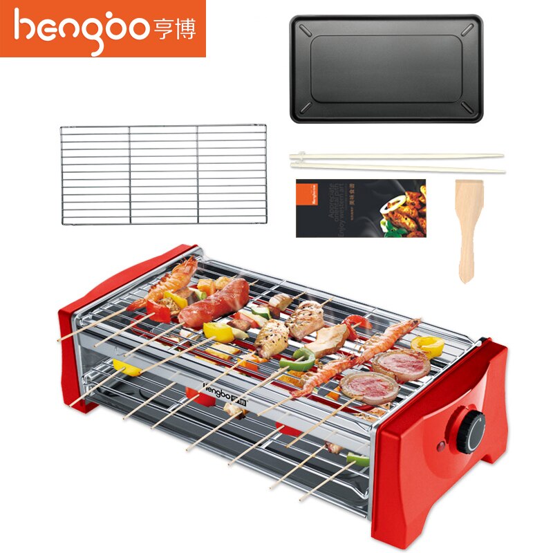 Electric heating BBQ grill sc-528a-1 double layer electric household BBQ grill