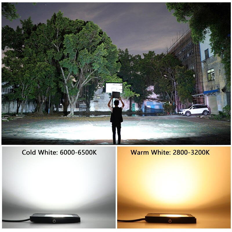Led-projektør  ip66 stk . vandtæt  ac220v 10w 20w stk. 30w stk. 50w 100w 150w udendørs haveprojektørbelysning spotlight vægprojektører