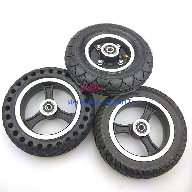 200x50 soild wiel 200x50 air wiel Elektrische Scooter Band Wiel Hub 8 "Scooter Band Inflatie elektrische Aluminium Wiel