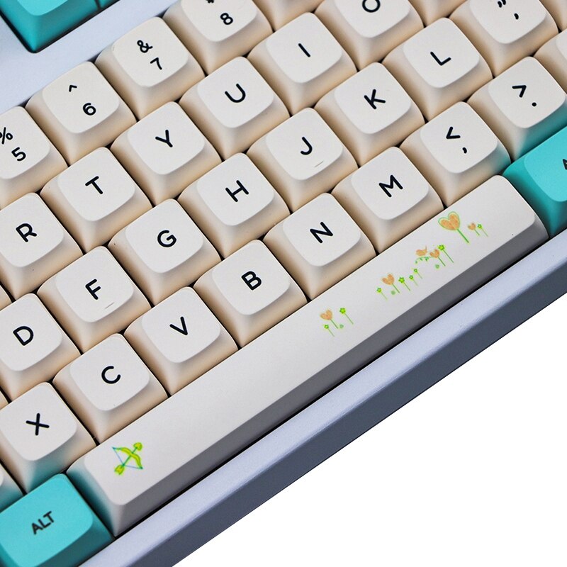 130 Toetsen Xda Profiel Pbt Keycaps Dye Sublimatie 2.25U 2U 1.75U 1.5U Voor Mechanische Toetsenbord 61 64 87 104 108 toetsen