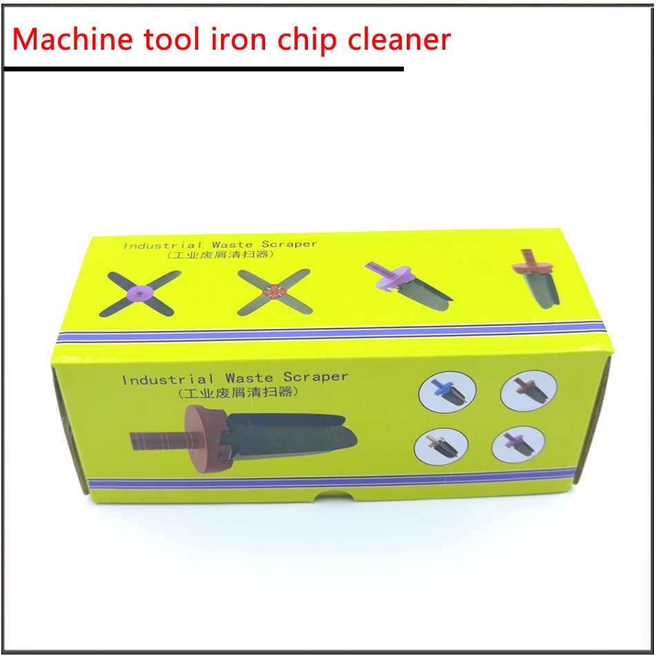 Nettoyeur automatique de ventilateur de dépoussiérage de puce de grattoir de déchets de retrait de puce de D16mm, ventilateur de retrait de nettoyage de poussière de fer de machine-outil