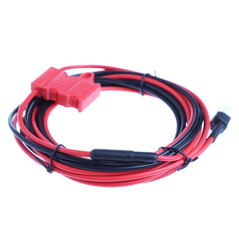 DC 12V 3M Extend Power Cable Cord For Hytera HYT MD780 MD780G MD782 MD785 MD786 MD788 MD650 MD652 MD655 MD656 MD658 MT680 Radio