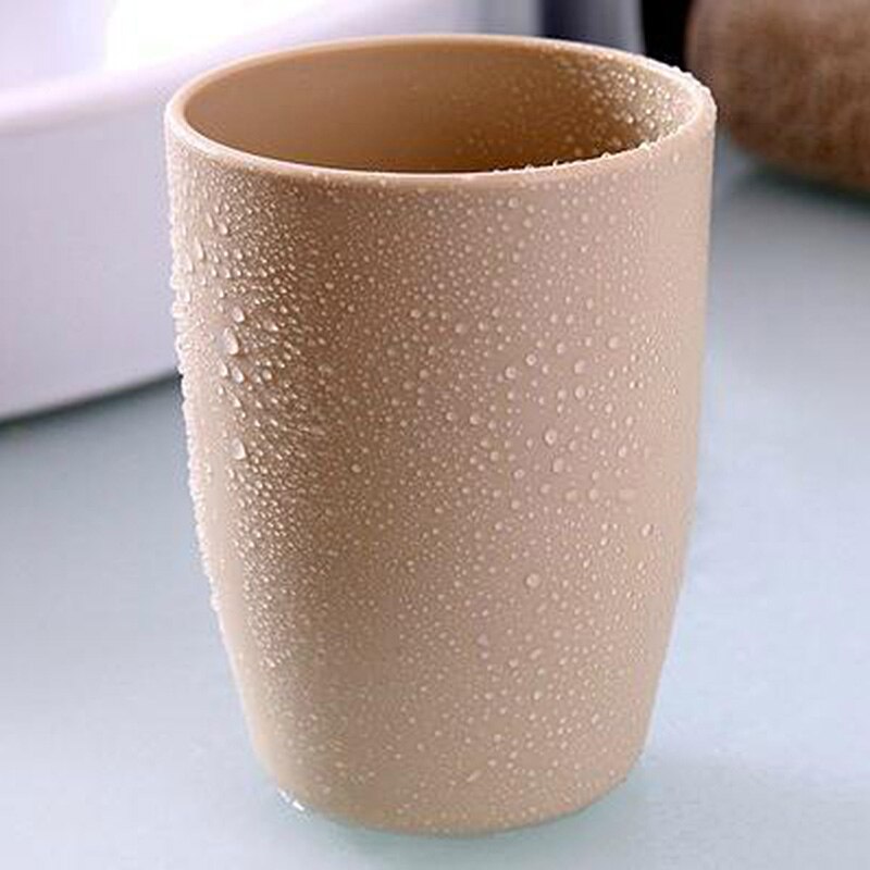 Eco-friendly Thick Circular Cup Toothbrush Holder Rinsing Tooth Mug Cup reusable plastic cups plastic cups for drinking xicara