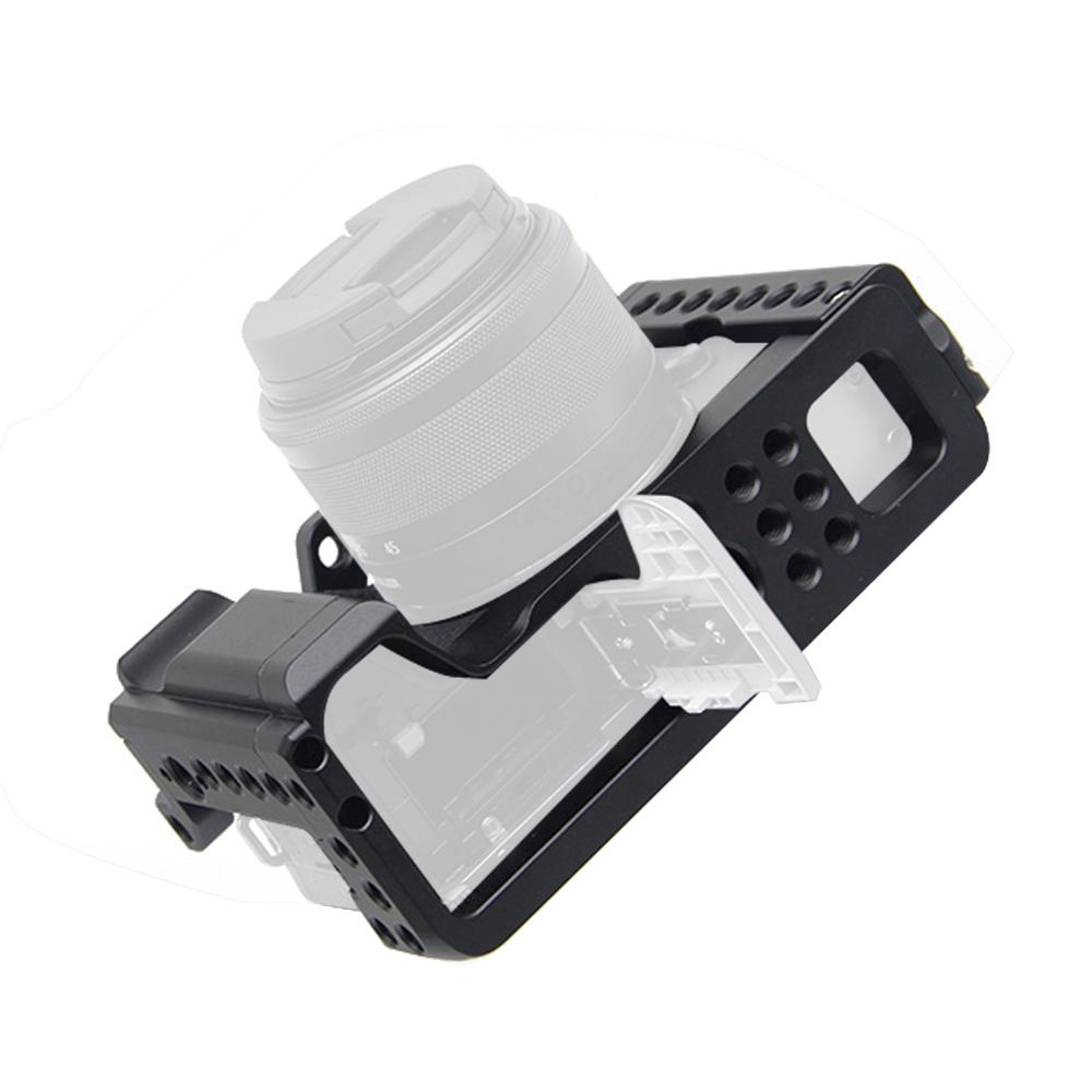 SLR Quick Release Plate Holder Hand Grip Bracket for Canon EOS-M6-Mark2 Camera Case QR Board Protective Cage for EOS M6