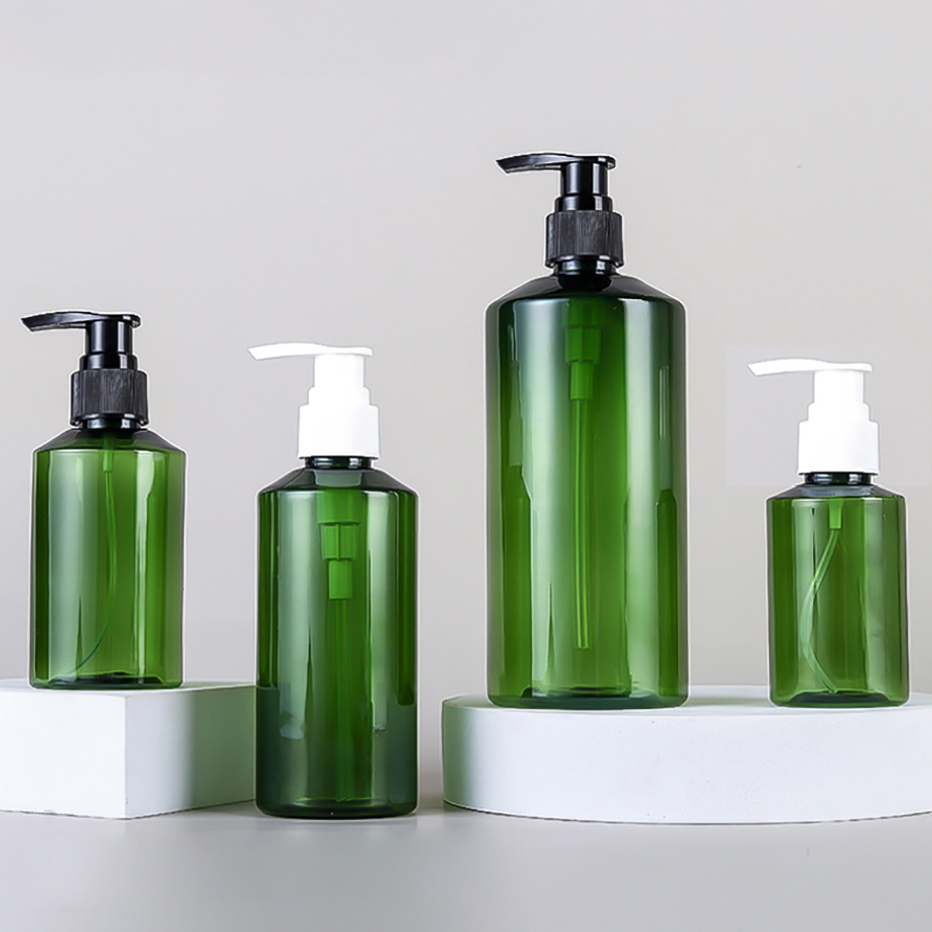 100/150/200/500ml Green Soap Dispenser Bottles Portable Hand Sanitizer Shampoo Lotion Storage Container Bathroom Sub-bottle