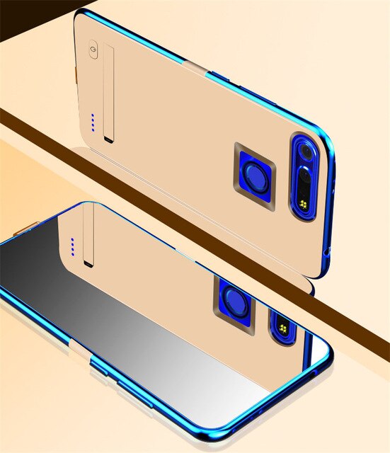 5800mAh External Battery Charging Cover For Huawei Honor V20 Battery Case Portable PowerBank Battery Charger Cases For Honor V20: Glod