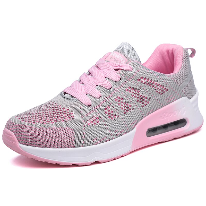 Udendørs voksne sneakers tennissko til kvinde efterår sport atletisk kvinde mesh pige sneakers tenis mujer tenis mujer billig