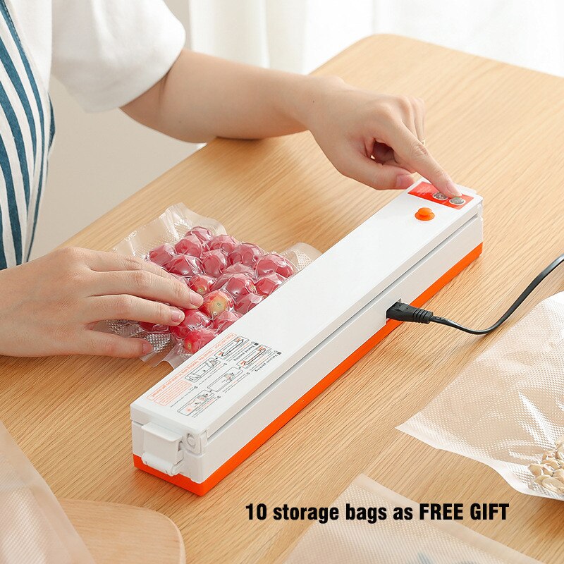 FoodSaver Vacuum Sealer Machine for Food Preservation with Bags Starter Kit Number Vacuum Sealer System Compact and Easy Clean