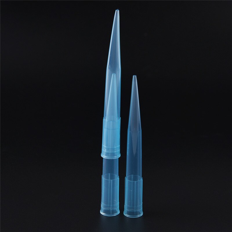 500 Uds 1ml 1000ul Pipettor punta Premium Microchemical científica pipetas llenas de líquidos punta para boquilla accesorios suministros de laboratorio