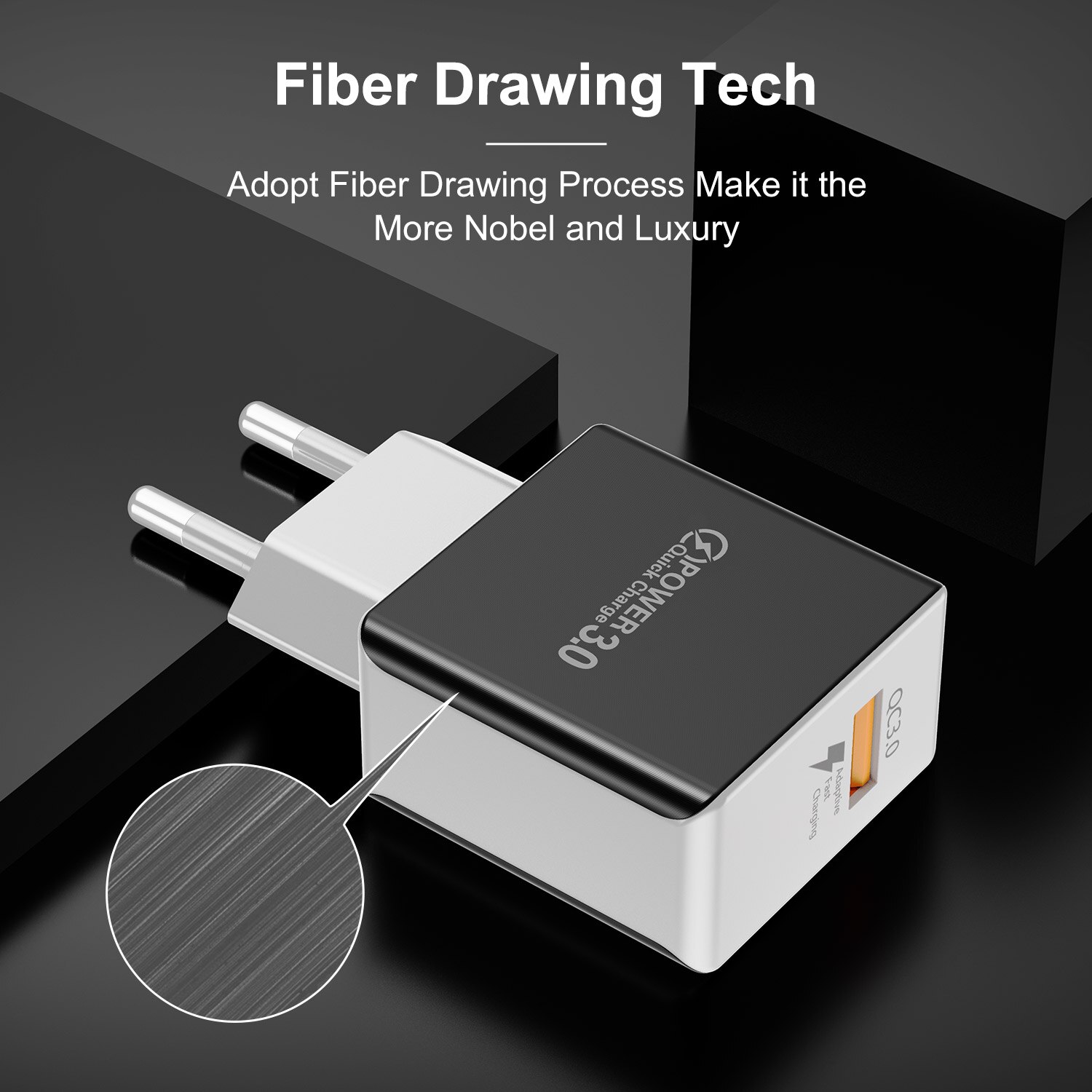 GTWIN 3A Quick Charge 3.0 USB Charger EU US Wall Mobile Phone Charger Adapter for iPhone QC3.0 Fast Charging for Samsung Xiaomi