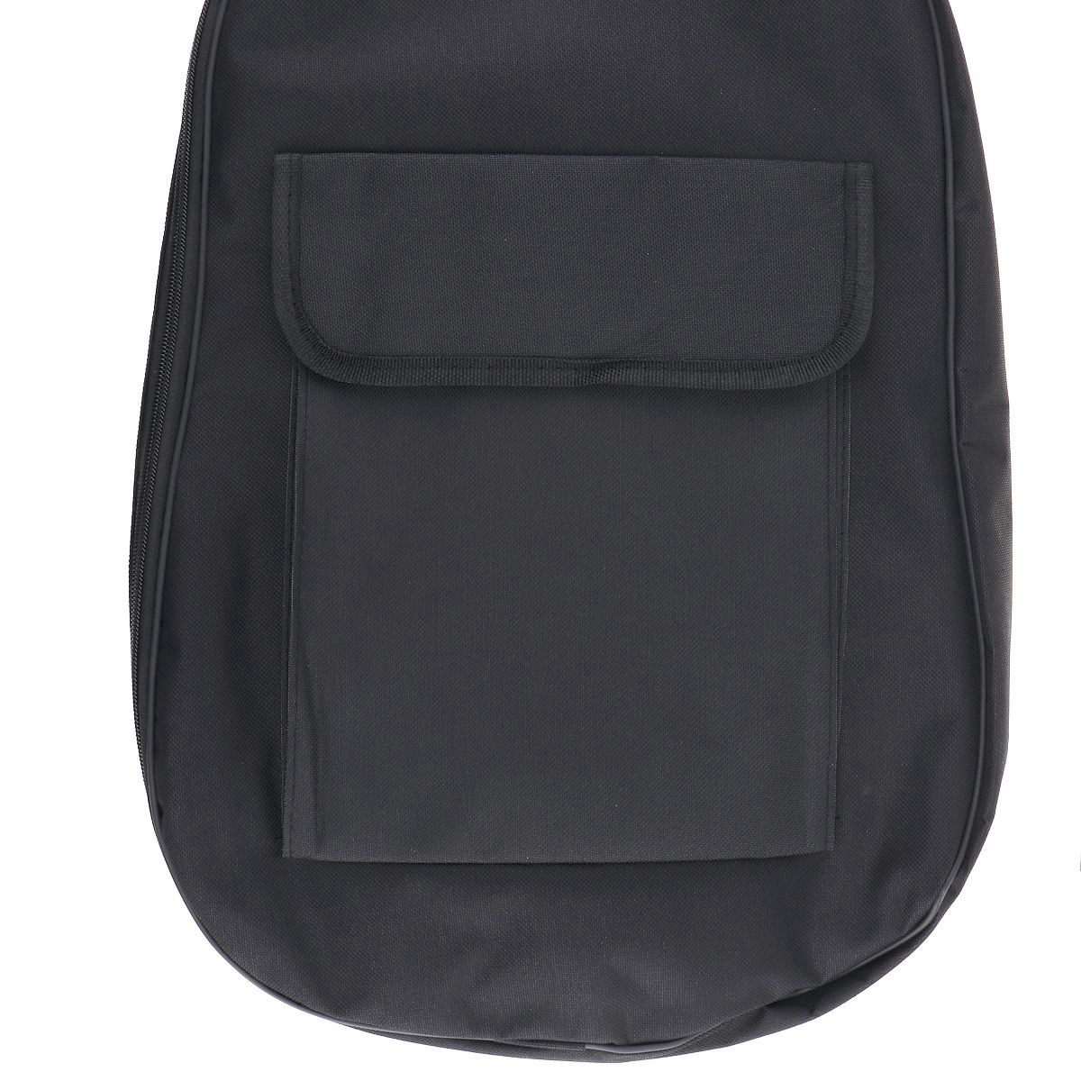 Fggs preto à prova ddouble água tiras duplas baixo mochila show saco caso para guitarra elétrica baixo 5mm espessura esponja acolchoada