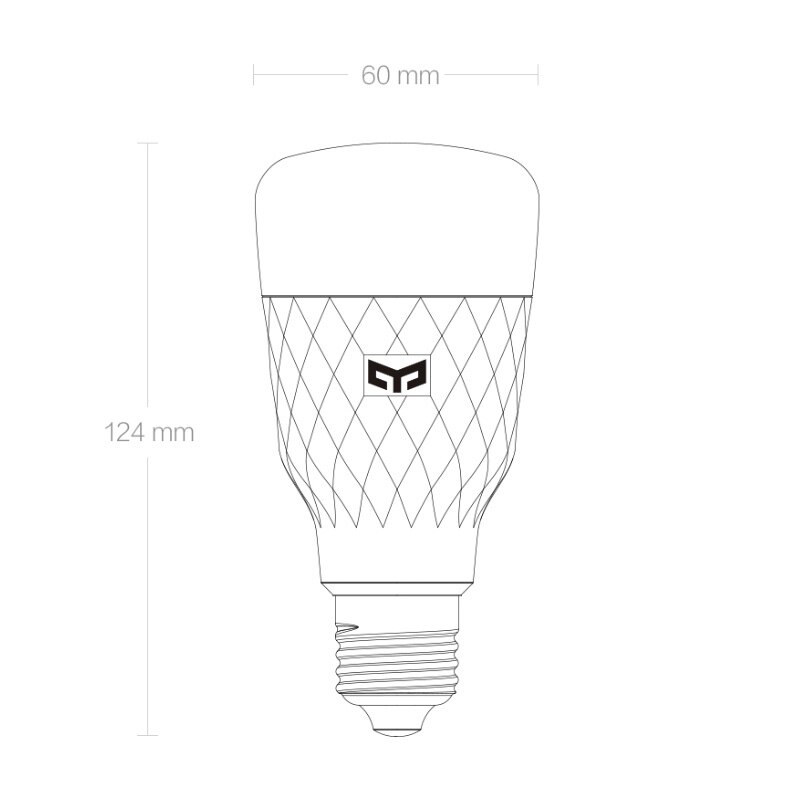 Yeelight Rgb Led Slimme Lamp 1S/1SE E27 Wifi Gloeilampen Voor Mihome Voor Apple Homekit Remote controle