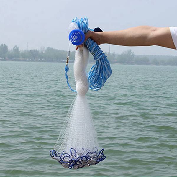 Filet de pêche 14Ft 4.2M appât facile à jeter