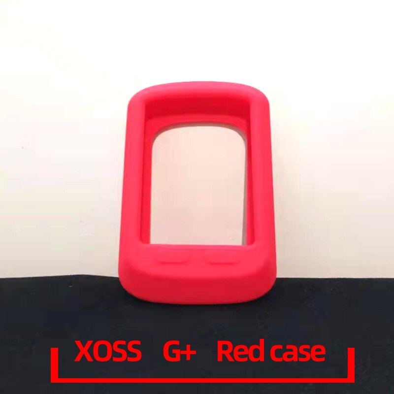 XOSS G protective Case Silicone Cover Compatible Xoss G G PLUS Bicycle Computer Wireless GPS Speedometer: red