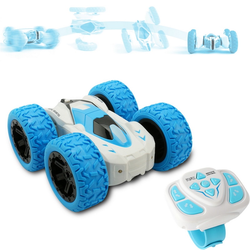 Coche teledirigido de 2,4G y 4 canales para niños, coche con deformación de acrobacias, Rock Crawler, coche con tapa de 360 grados, Robot de juguete para niños