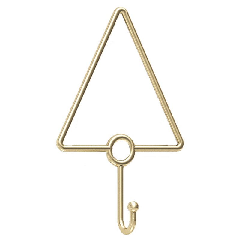 Golden Iron Haken Kapstok Gouden Enkele Handdoek Kleding Haken Voor Badkamer Keuken Garage Met Montage Schroeven
