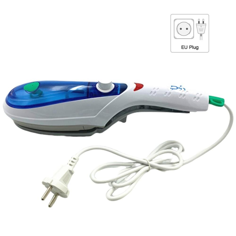 Handheld Garment Steamer Portable Steam Iron For Clothes Ironing Steamer Home Clothes Steamer Machine: blue EU plug