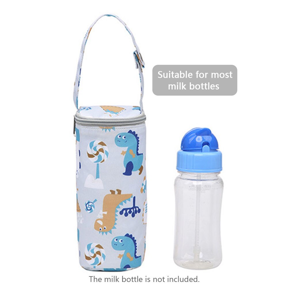 Insulated Baby Bottle Bag Thermal Bag Stroller Cup Holder Baby Feeding Milk Bottle Insulation Bag Portable Nursing Bottle Bag