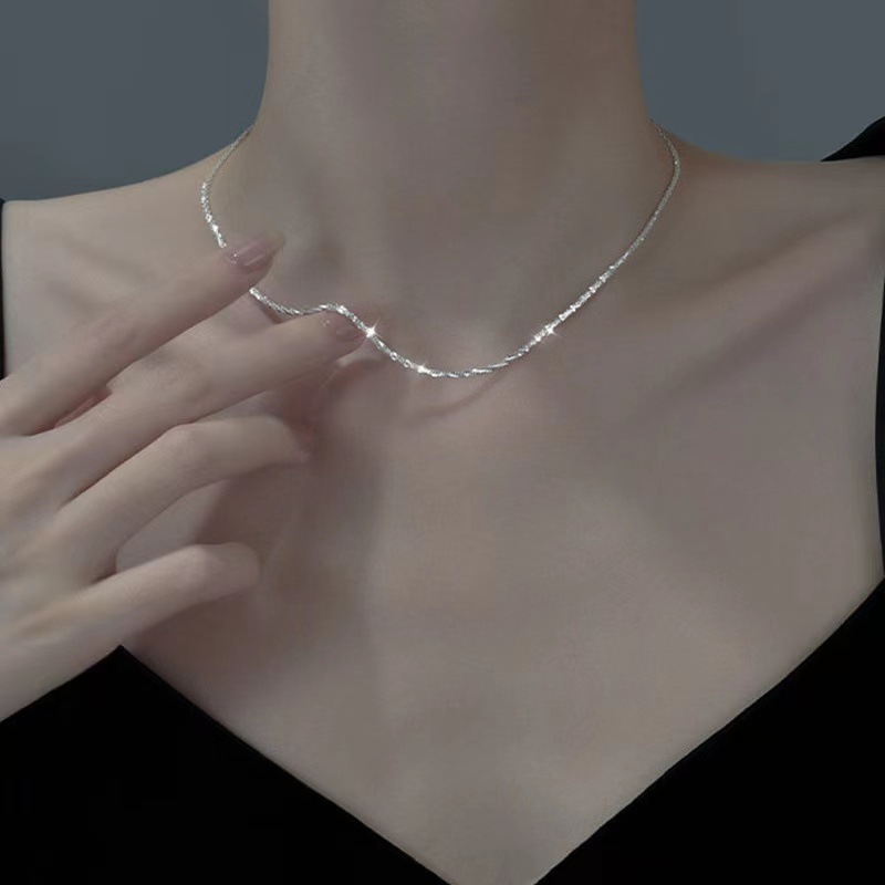 Trend Unique Delicate Chalcedony Tulip Pendant Necklace Women High Jewelry Party: MULTI