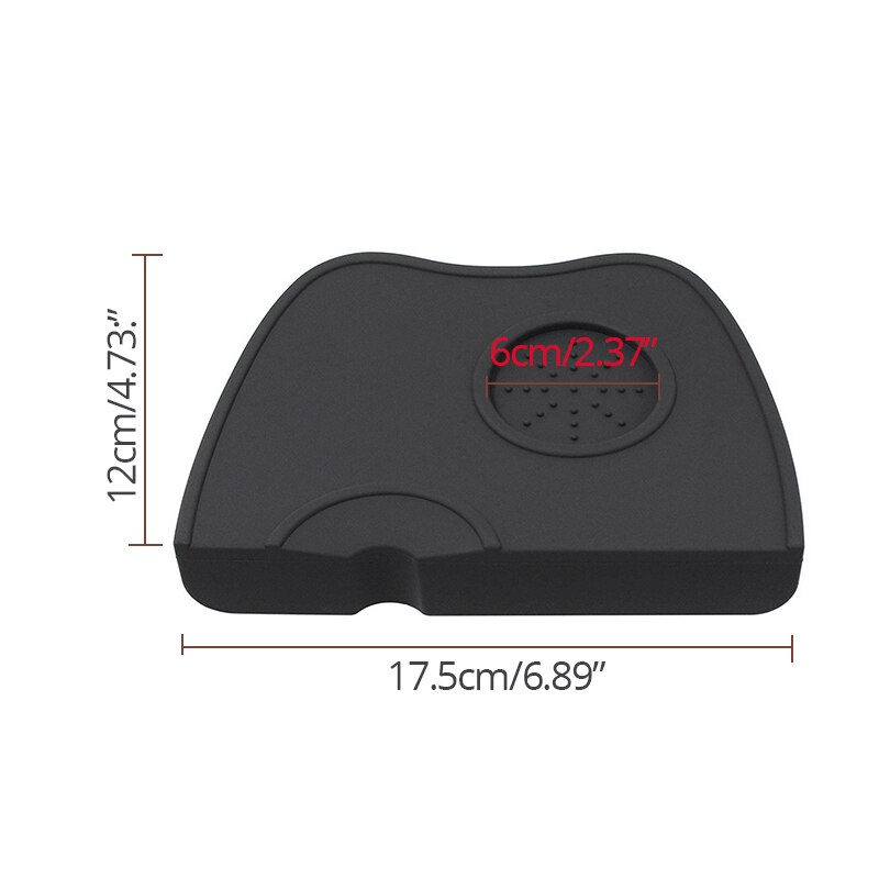 Barista Espresso Sabotage Flat Base, Siliconen Koffie Tamper Mat (51/53/58Mm): Tamping Mat B