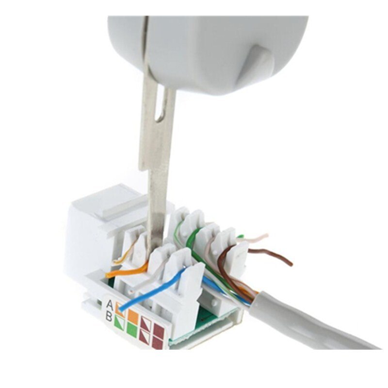 network punch down tool Kit Phone Wire Cable RJ11 RJ45 cutter patch panel tool Electrician wire cable accessories