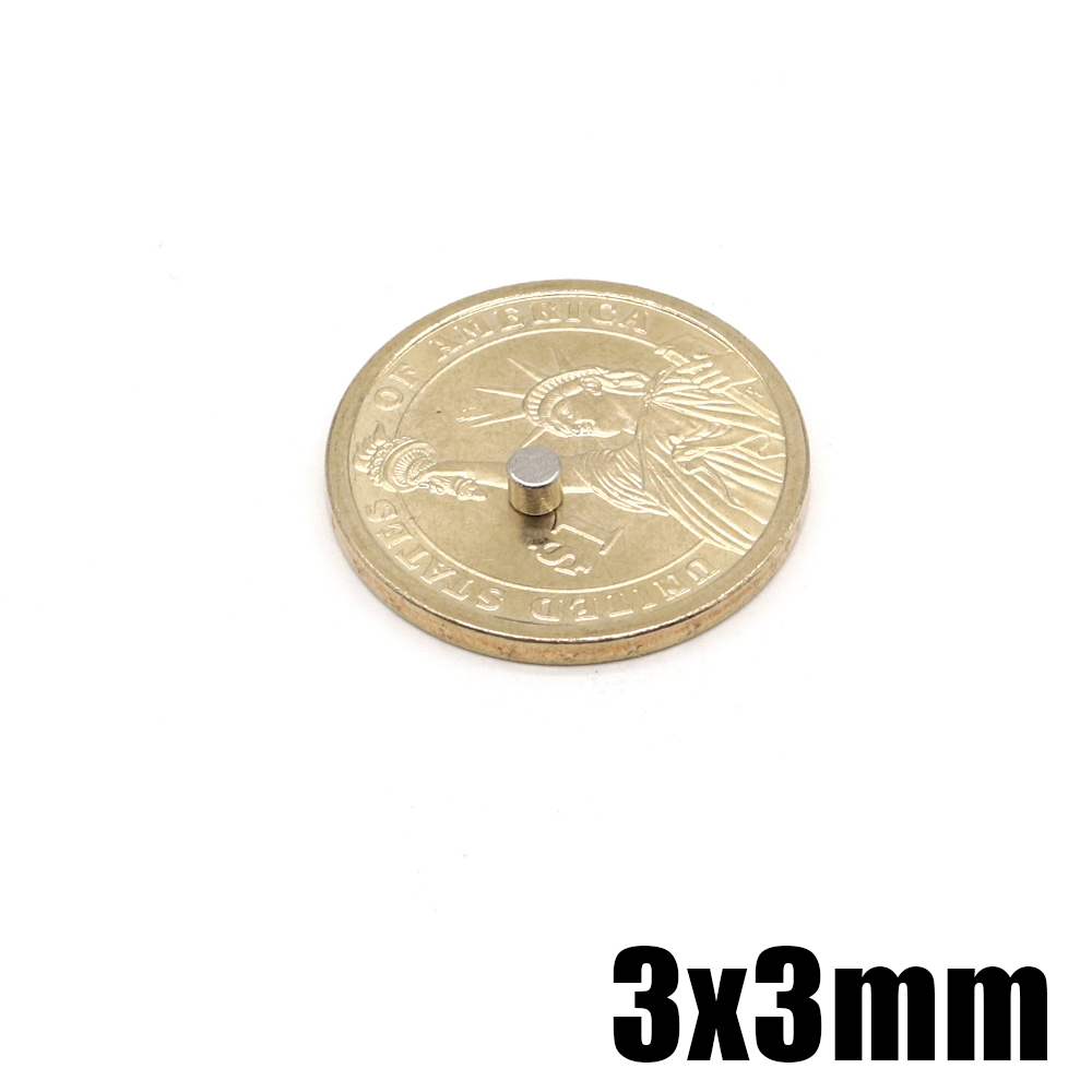 Super Strong Round Magnet Refrigerator Magnet for Fridge, DIY, Building, Scientific, Craft, and Office Magnets: WHITE