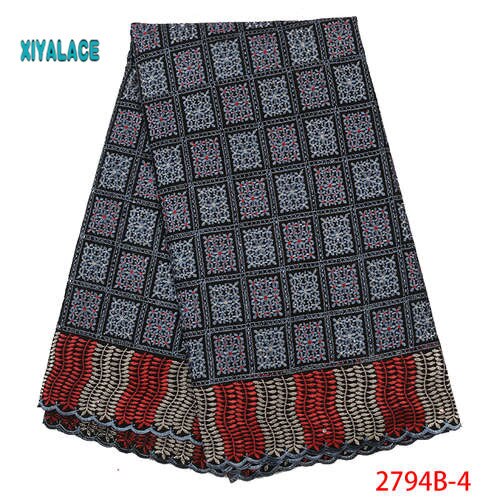 Latest French Nigerian Laces Fabric Tulle African Laces Fabric Wedding African French Tulle Lace YA2794B-1: Picture 4